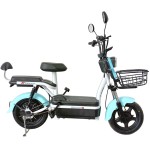 Велосипед з електромотором SPARK CITY 14`` 48V/500W/20Ah блакитний